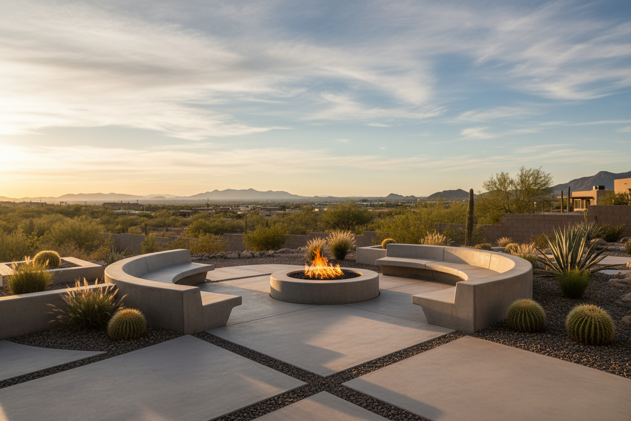 Premium Concrete Patio El Paso