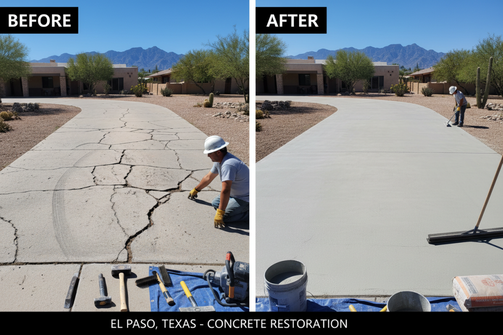 Concrete Repair El Paso