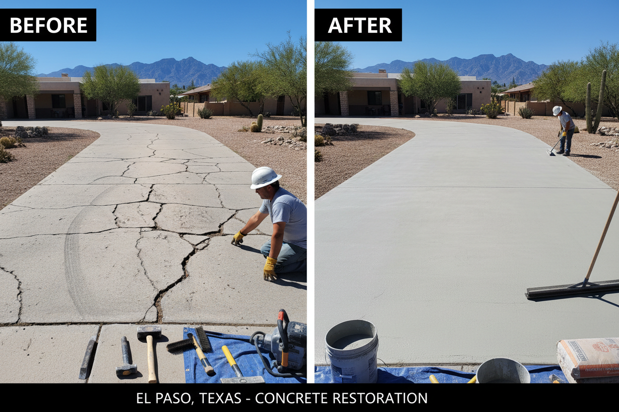 Concrete Repair El Paso