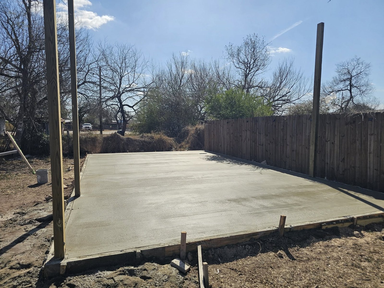 Concrete Slab Construction at HOMESTEAD MEADOWS SOUTH