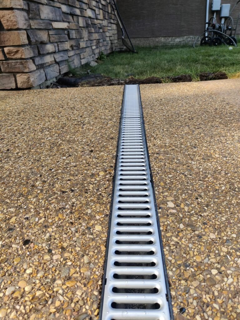 Exposed Aggregate Concrete Path El Paso