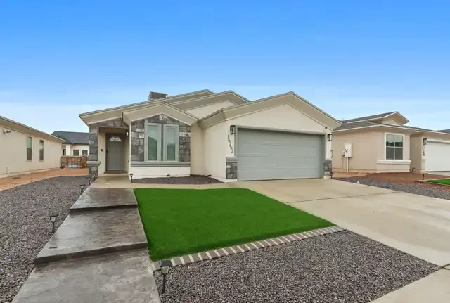 Long concrete driveways at HOMESTEAD MEADOWS SOUTH