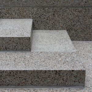 Exposed Aggregate Concrete Stairs El Paso